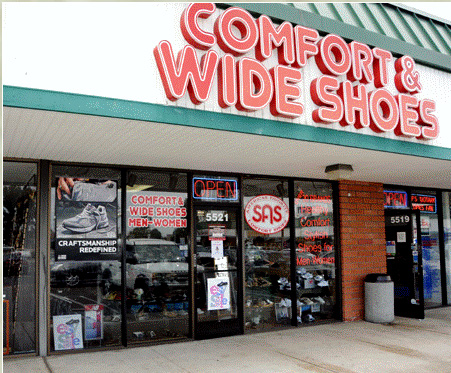San Diego's Comfort Wide Shoe Store